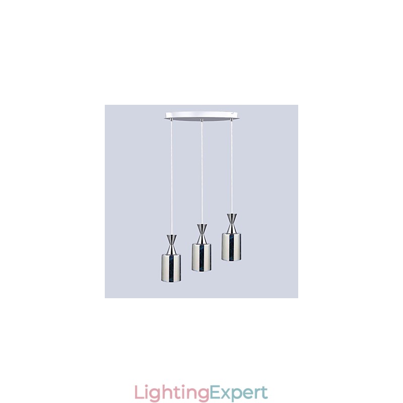 Dream laser Engraving Chrome Plated lamp 3 Disc