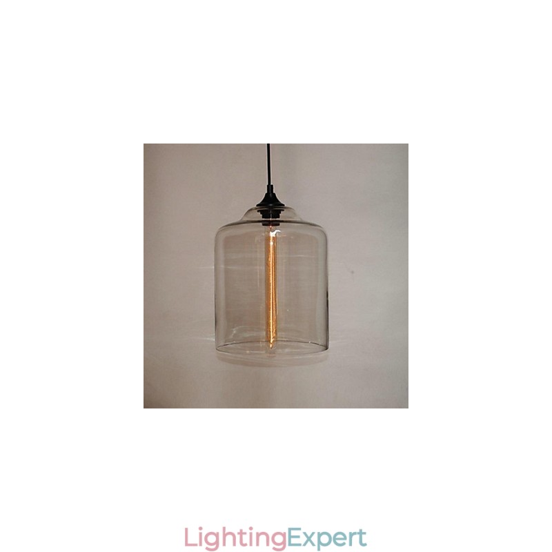 Bottle Design Pendant 1 Light Concise Iron Painting