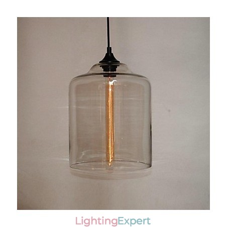 Bottle Design Pendant 1 Light Concise Iron Painting