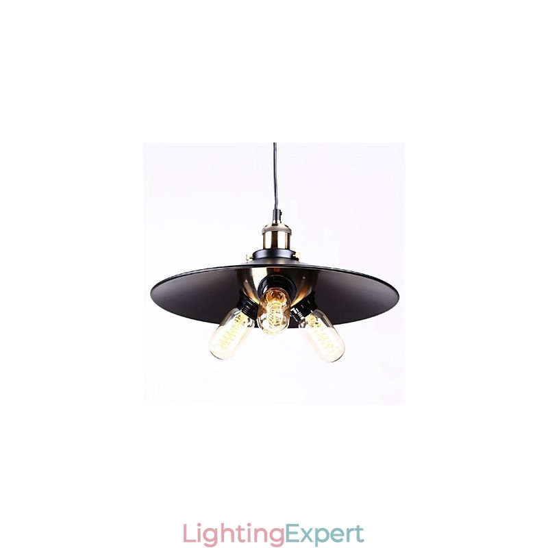 Pendant Light Country Style Wrought Iron