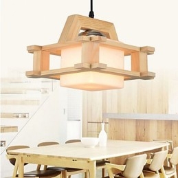 Solid Wood Lamp