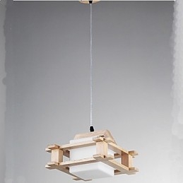 Solid Wood Lamp