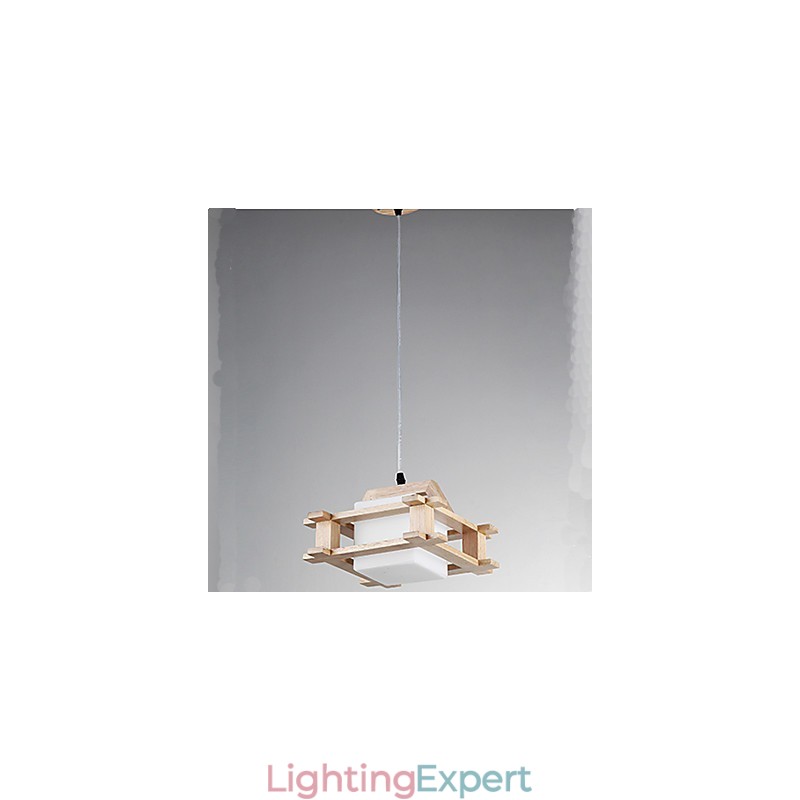 Solid Wood Lamp