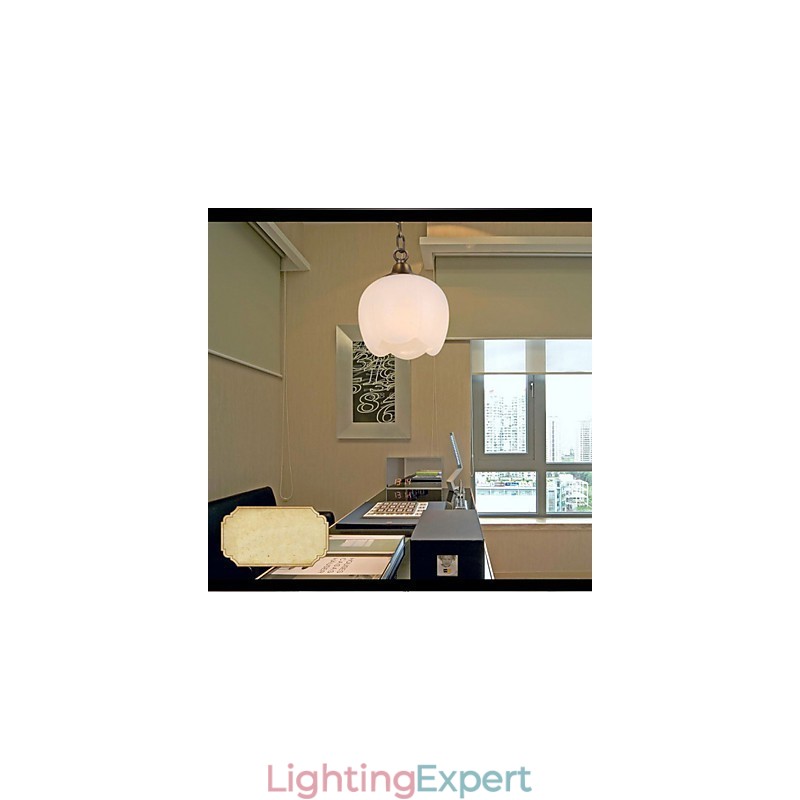 The Spanish Marble Copper Single Chandelier lighting