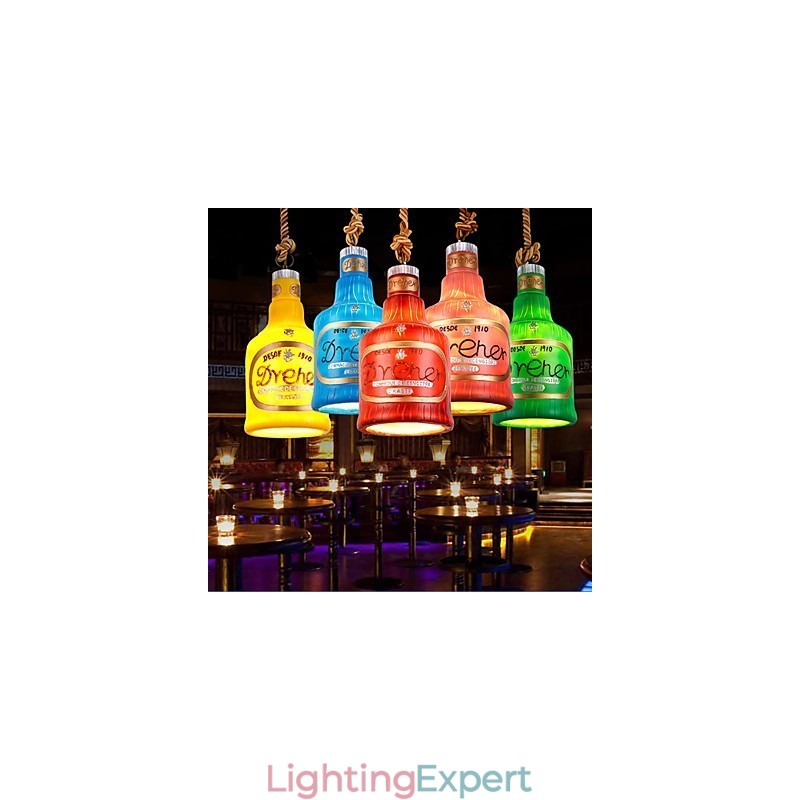 American Simple Retro Pendant lamp Single Head Pendant Pendant lamp