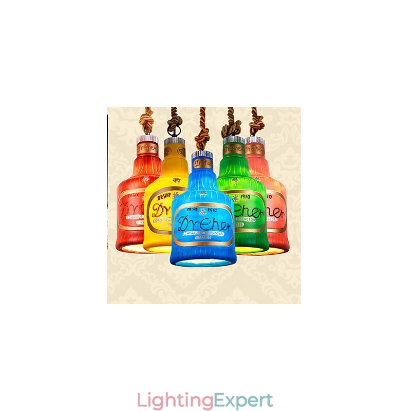 American Simple Retro Pendant lamp Single Head Pendant Pendant lamp