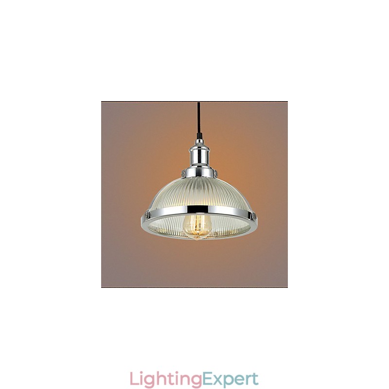 American Retro Glass Lamp Shade Small Pendant Lamp