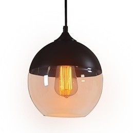 WestMenLights Modern Vintage Glass Ceiling Pendant Light 200mm Diameter