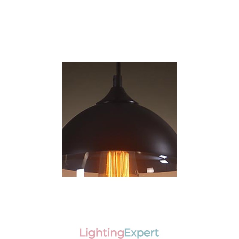 WestMenLights Modern Vintage Glass Ceiling Pendant Light 200mm Diameter