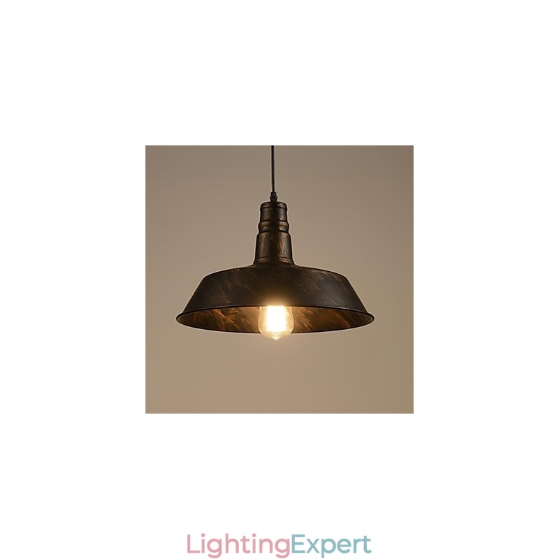 The Diameter of 360mm Minimalist Unique Cover Retro Chandelier