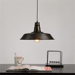 The Diameter of 360mm Minimalist Unique Cover Retro Chandelier