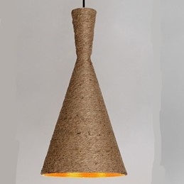 Retro chandelier industrial Hemp