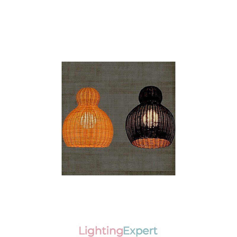 Hyacinth Rattan Chandelier