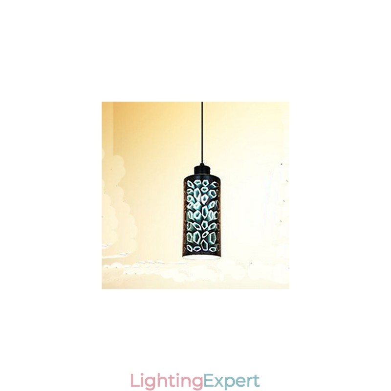 Simple table 3D Glass Creative Pendant