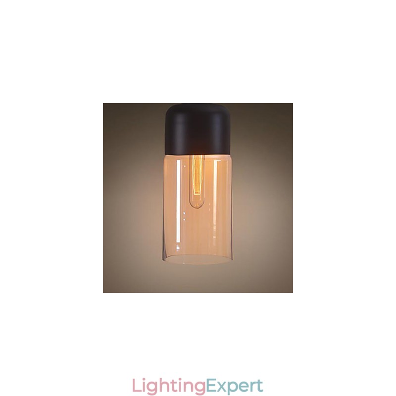 WestMenLights Elegant Bottle Shade DIY Ceiling Lamp Glass Pendant Lighting Edison Bulb Home