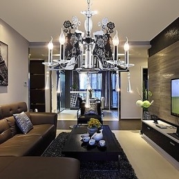 Chandelier Modern Contemporary Metal