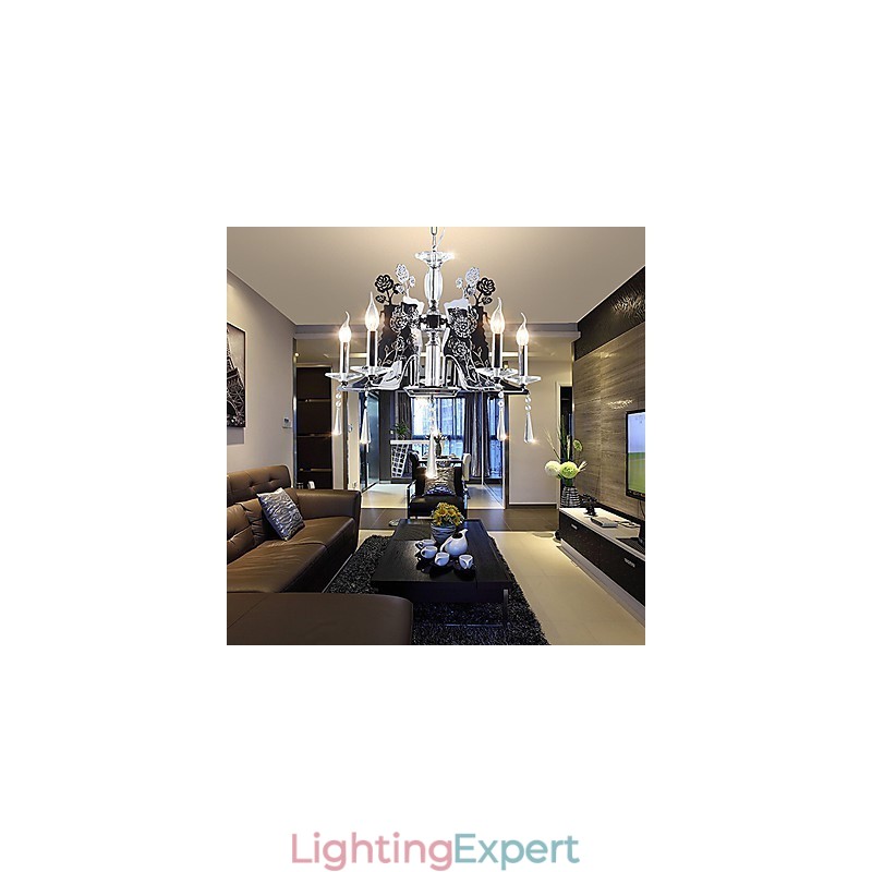 Chandelier Modern Contemporary Metal