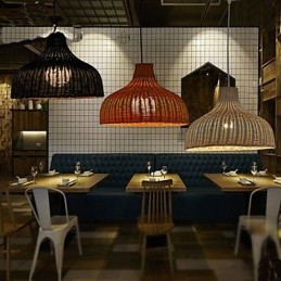 To Ri Creative Simple Single Head bamboo Chandelier Chandelier