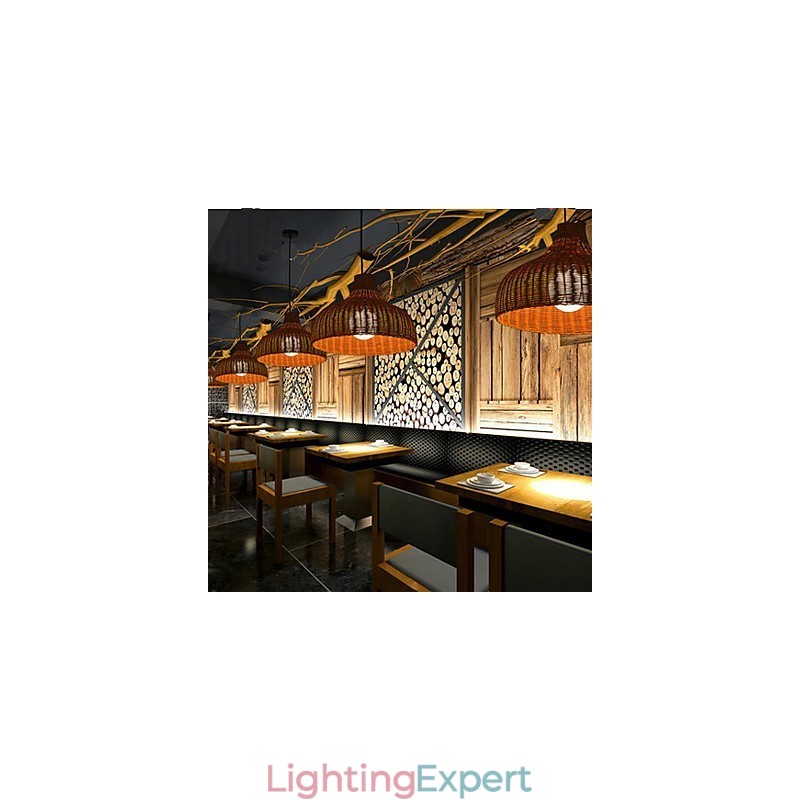 To Ri Creative Simple Single Head bamboo Chandelier Chandelier