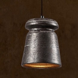 Personality Retro Ceramic Hanging Teahouse Chandelier lamp