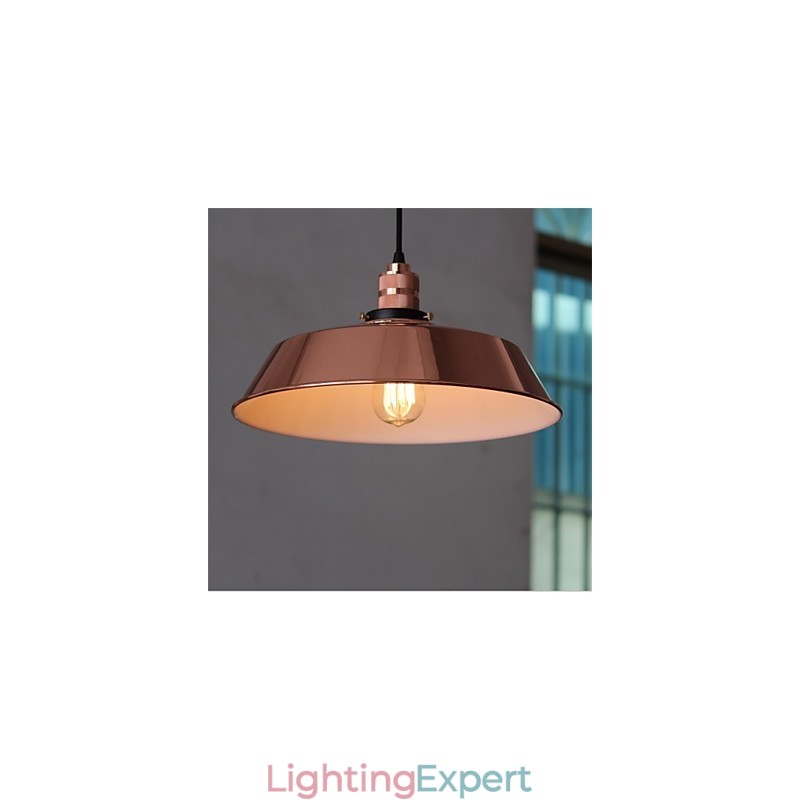 The Diameter of 360mm Minimalist Unique Cover Retro Chandelier