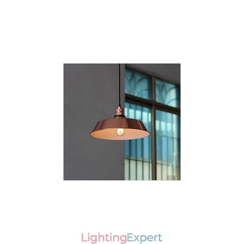 The Diameter of 360mm Minimalist Unique Cover Retro Chandelier