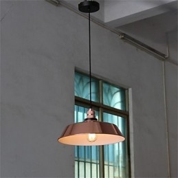 The Diameter of 360mm Minimalist Unique Cover Retro Chandelier