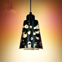 Simple table 3D Glass Creative Pendant