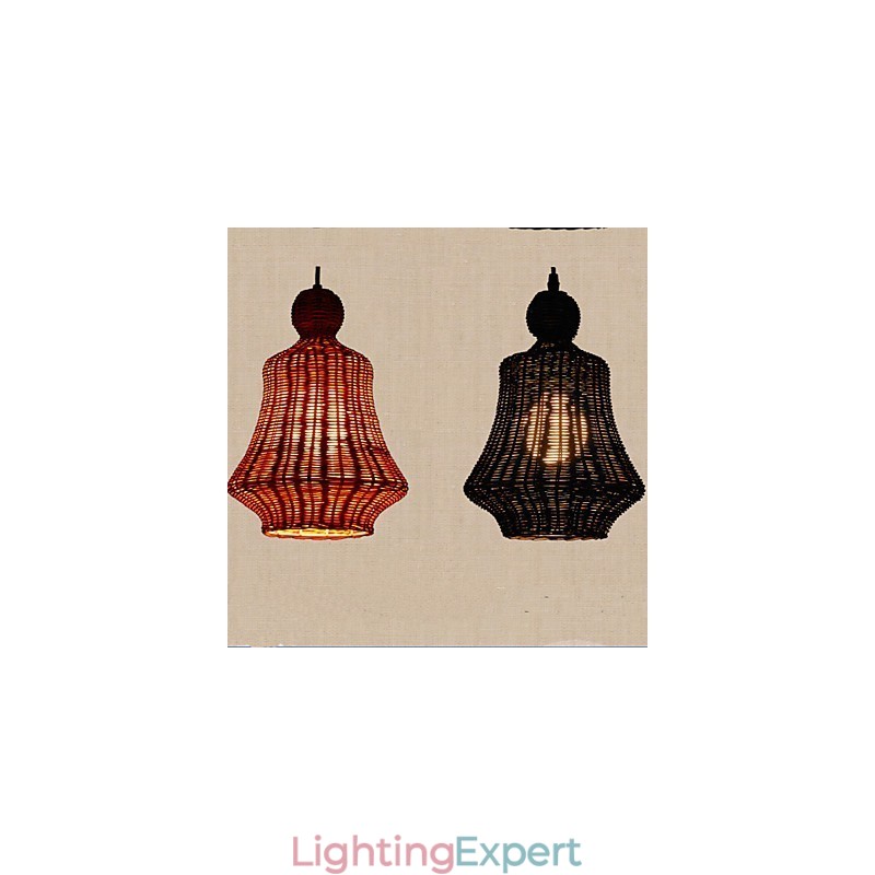 Hyacinth Rattan Chandelier