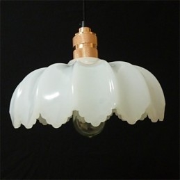 Creative Retro Old Shanghai flower lounge chandelier Glass Chandelier