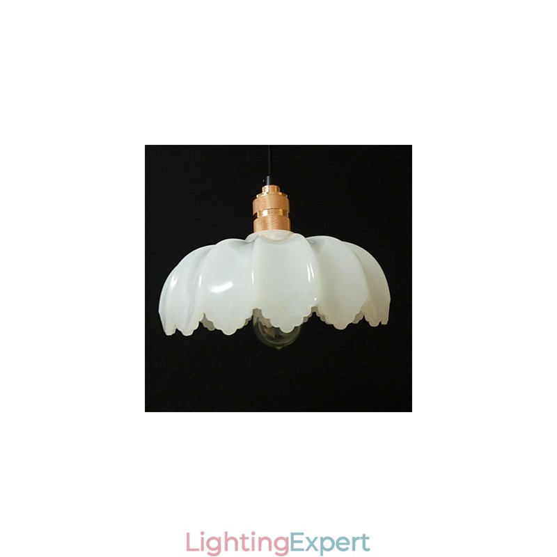 Creative Retro Old Shanghai flower lounge chandelier Glass Chandelier