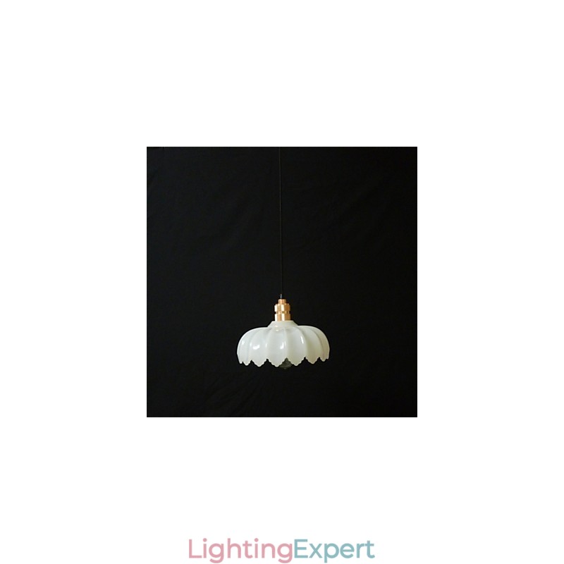 Creative Retro Old Shanghai flower lounge chandelier Glass Chandelier
