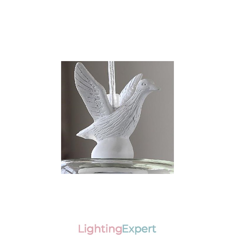 Single Head Ducklings Birds Glass Chandelier Meals Chandelier