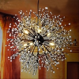 Industrial Wind Star Pendant Decorative Clothing Fireworks Spark Light