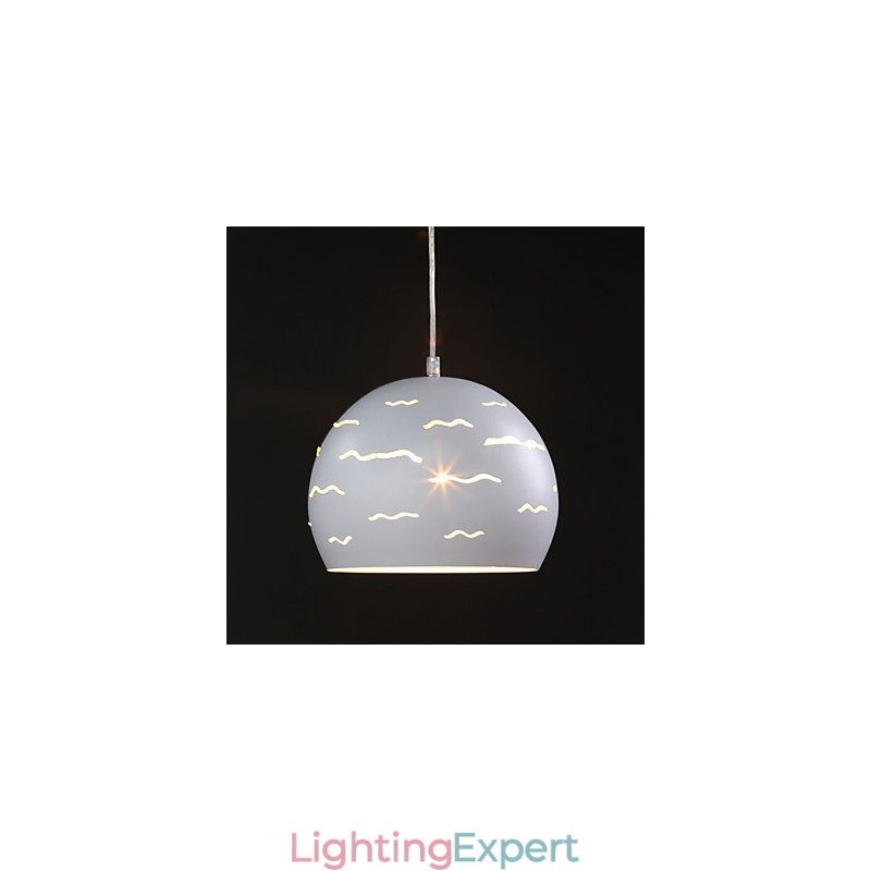 Simple Modern Creative of Real White Iron lighting