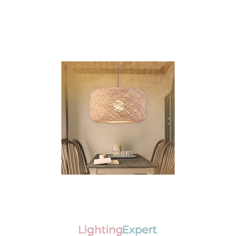European Fashion Chandelier Modern Minimalist Home Rattan Balls Chandelier