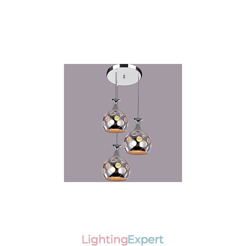 Modern Contemporary Island Mini Style Electroplated Pendant Light