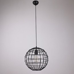 Mini Pendant Spherical Lamp 1 Light Painting Processing