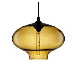 Bubble Design Pendant 1 Light Minimalist Iron Painting