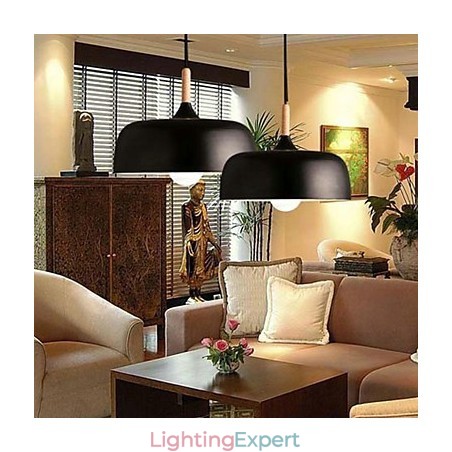 Country Painting Metal Pendant Light