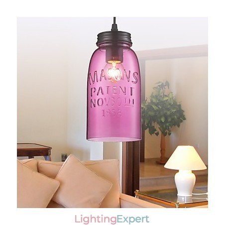 1 Light Modern Glass Pendant Light in Transparent Bubble Design 1 Light Modern Glass Pendant Light in Transparent Bubble Design