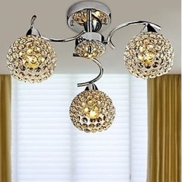 Dome Light of Modern Crystal Absorb Dome Light Meals Chandelier Droplight Sitting
