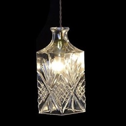 Modern Contemporary Crystal Metal Pendant Light