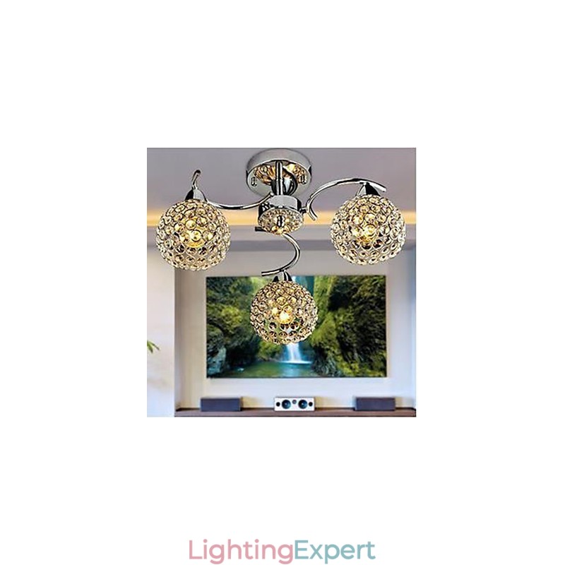 Dome Light of Modern Crystal Absorb Dome Light Meals Chandelier Droplight Sitting