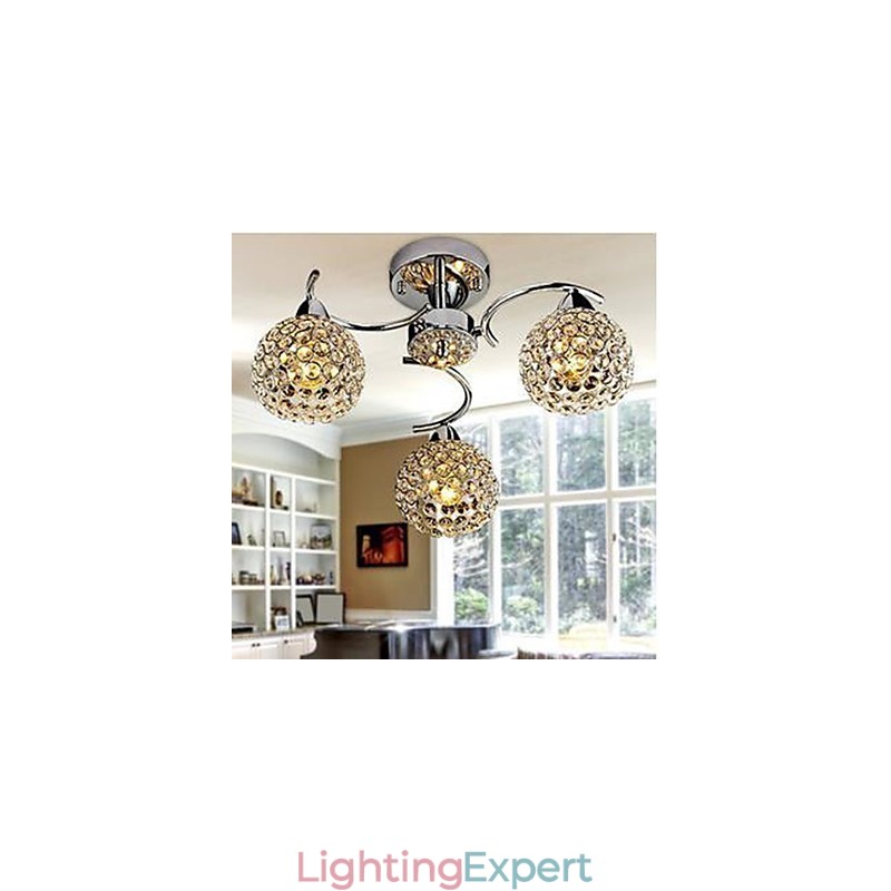 Dome Light of Modern Crystal Absorb Dome Light Meals Chandelier Droplight Sitting