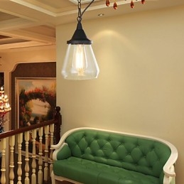 Pendant Lights Traditional Classic Vintage Retro Country Garage Metal