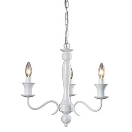 Rustic Lodge Electroplated Chandelier Garage