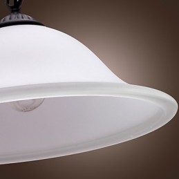 Traditional Classic Bowl Mini Style Bronze Pendant Light