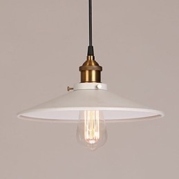 Vintage Painting Metal Pendant Light