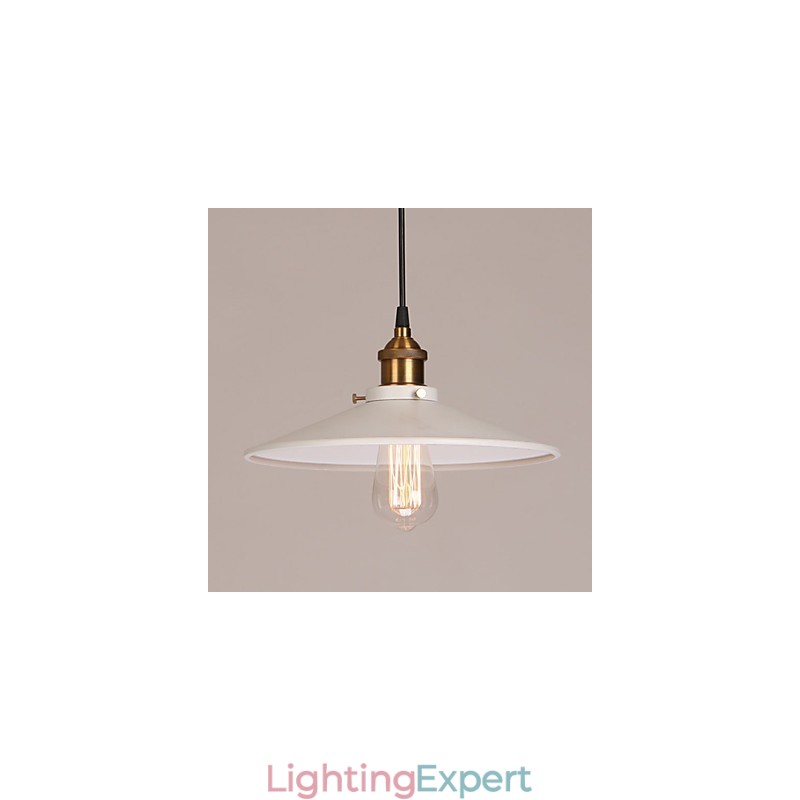 Vintage Painting Metal Pendant Light